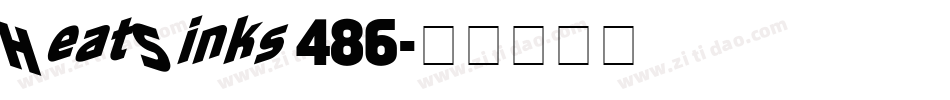 Heat Sinks 486字体转换